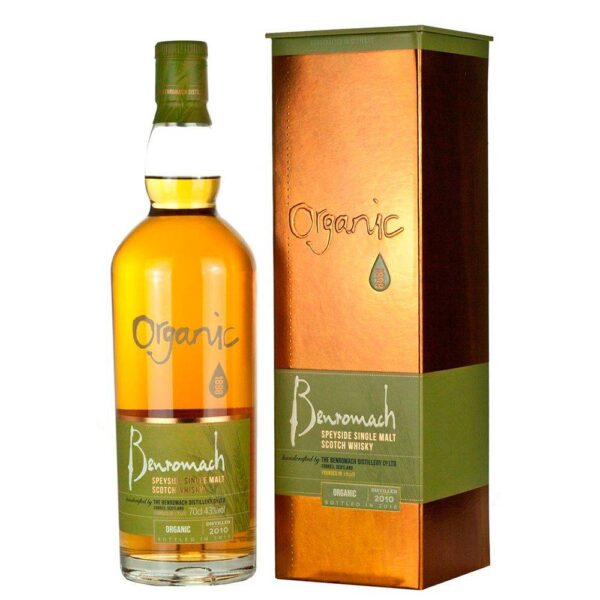 Benromach organic 2010 whisky