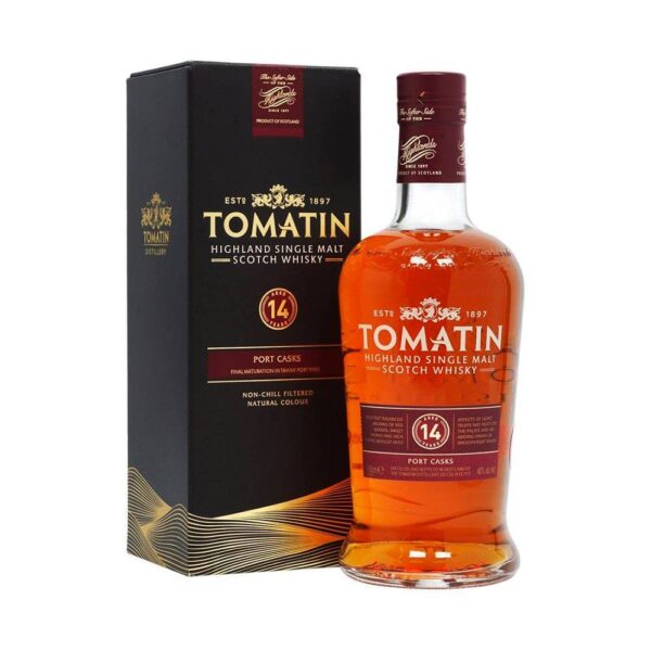 Tomatin 14 años whisky