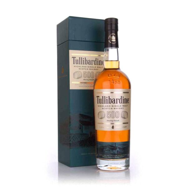 Tullibardine 500 sherry finish whisky