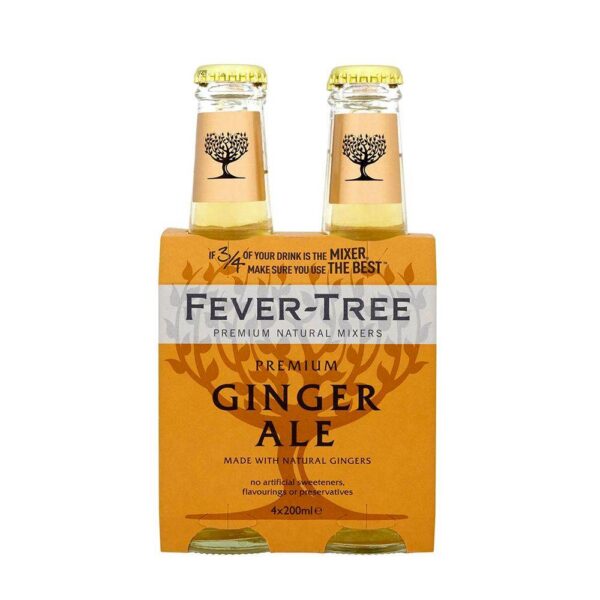 Fever tree pack-4 ginger ale