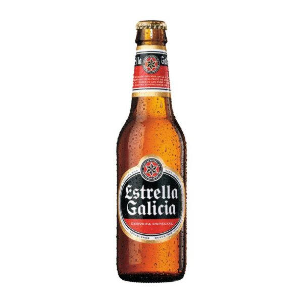 Cerveza estrella galicia 33 cl 2