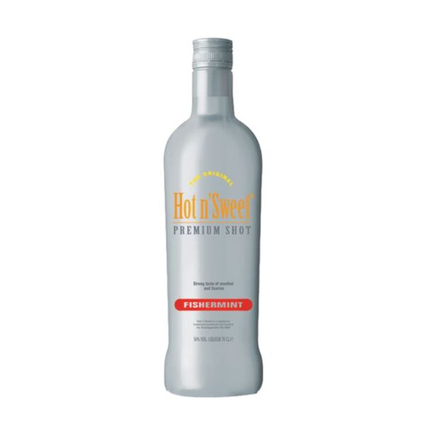 Licor Hot&Sweet Fishemint Plata 70Cl