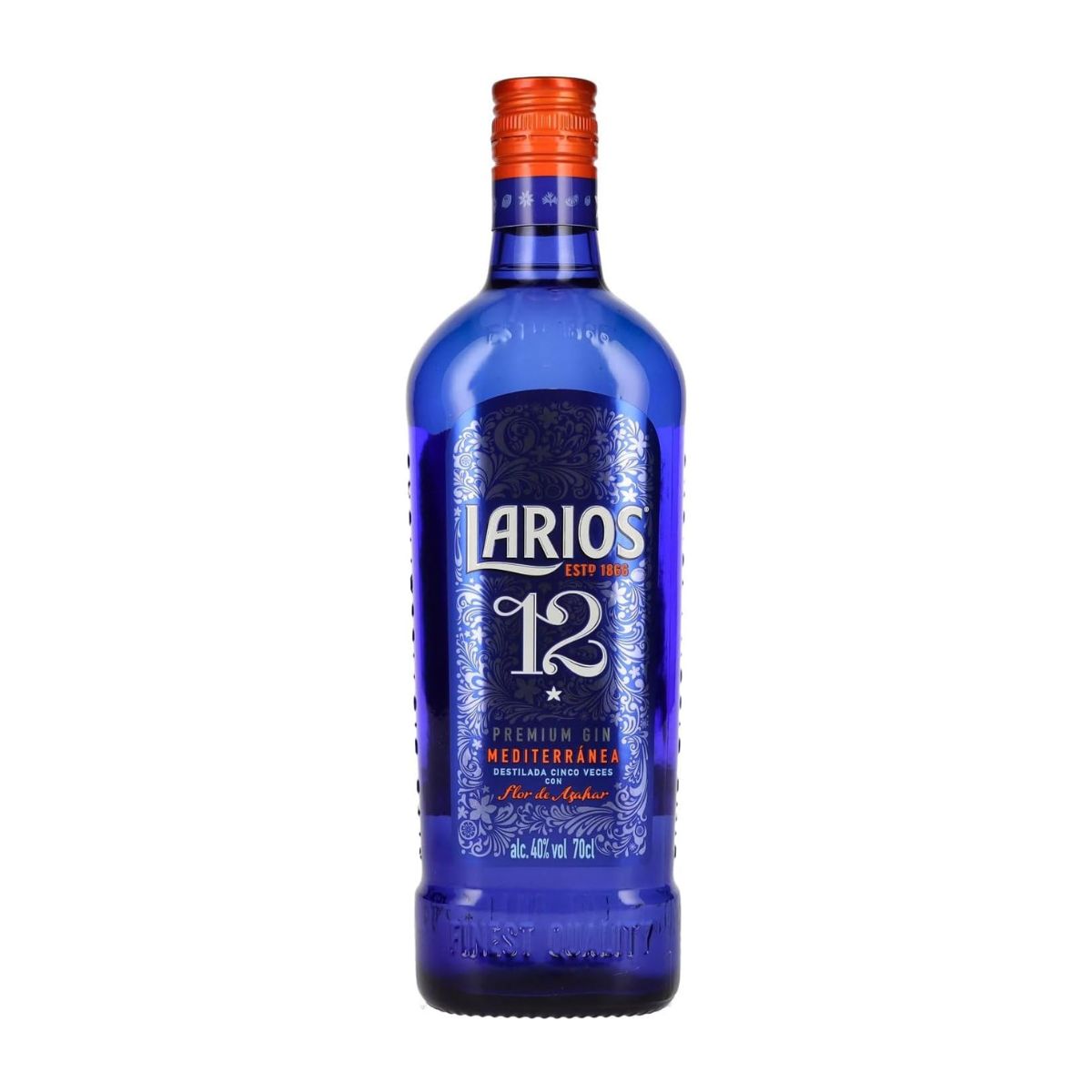 Ginebra Gin Larios Premium 12 Años 70Cl
