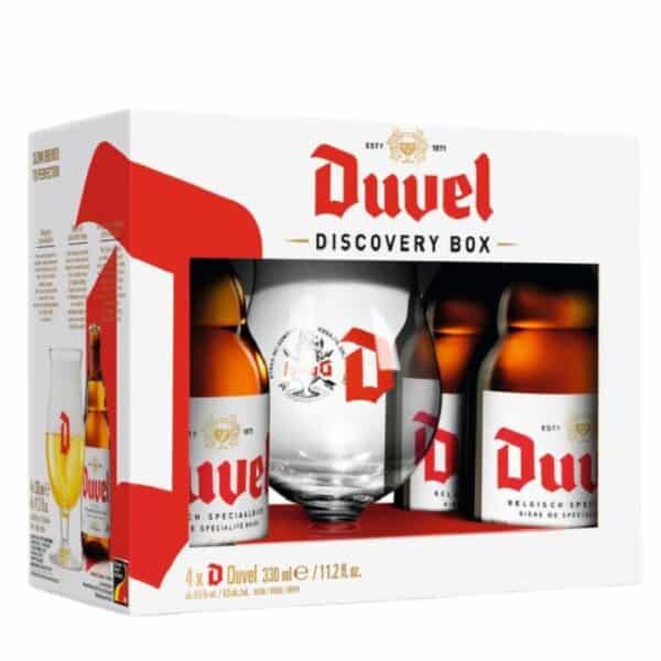 Cerveza Duvel 8.5º 33Cl Pack 4 Ud.+ Copa