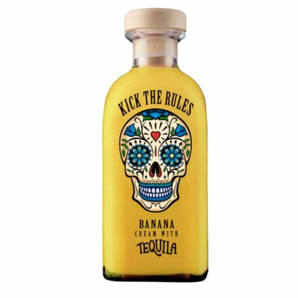 Crema Tequila Kick The Rules Banana 75Cl