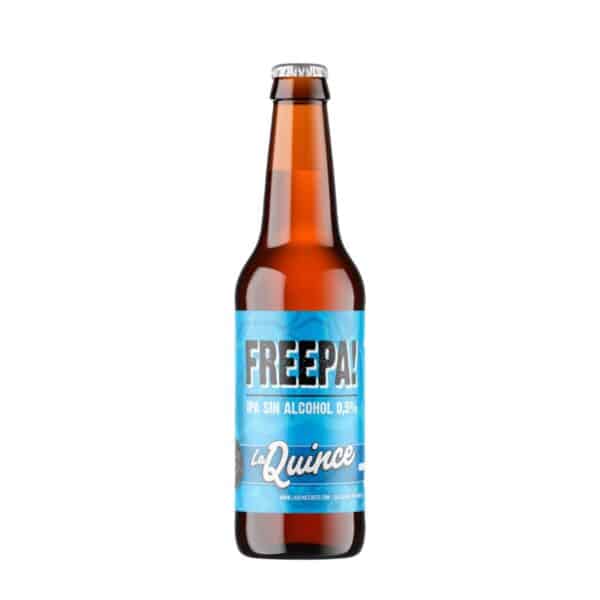 Cerveza La Quince Freepa Ipa Sin Alc.33C