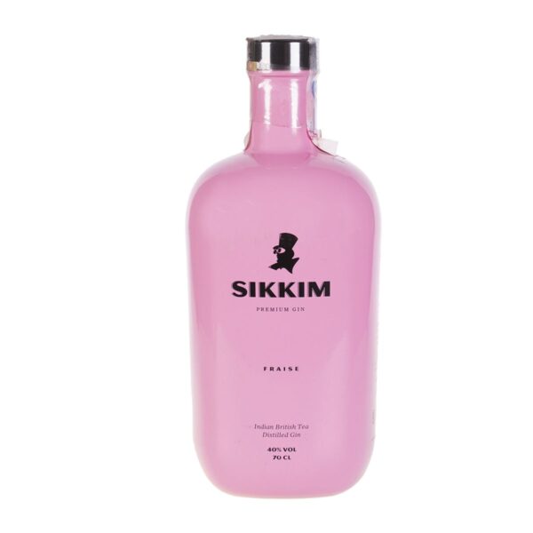 Ginebra Sikkim Fresa 40º 70Cl