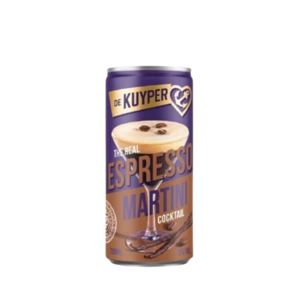 Rtd Kuyper Espresso Martini Lata 10º 20C