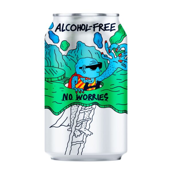 Cerveza Lervig Worries Sin Alcohol 33Cl