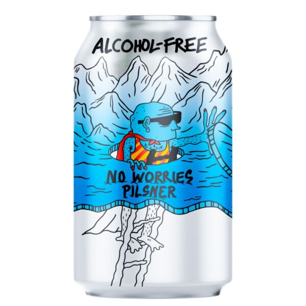 Cerveza Lervig No Worries Pils S/Alc 33C