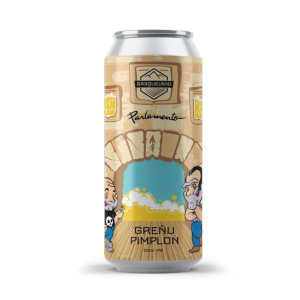 Cerveza Basqueland Greñu Pimplon 44Cl