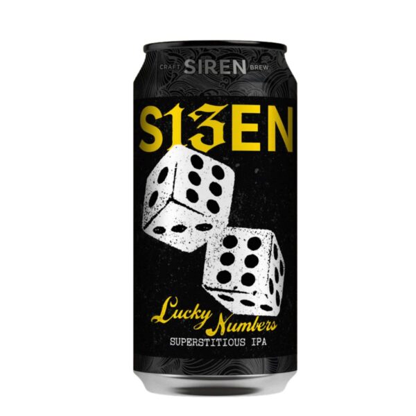 Cerveza Siren Lucky Numbers Lata 44Cl