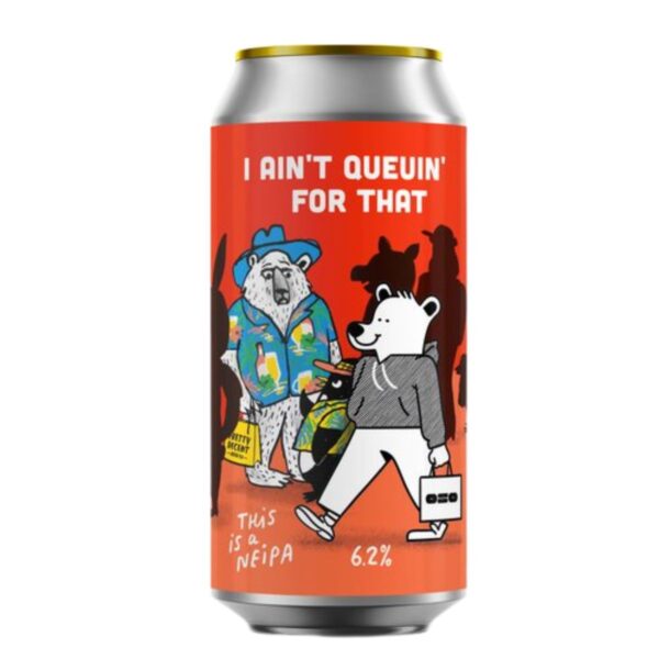 Cerveza Pretty Decent Oso I.Queuin 44Cl