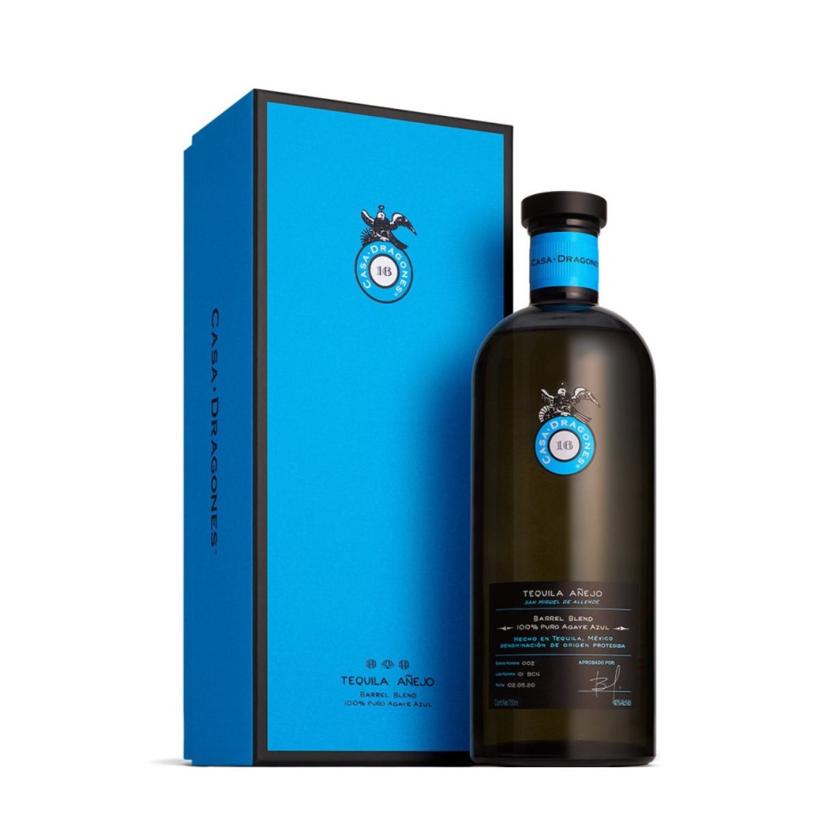 Tequila Casa Dragones Añejo Estuch.70Cl