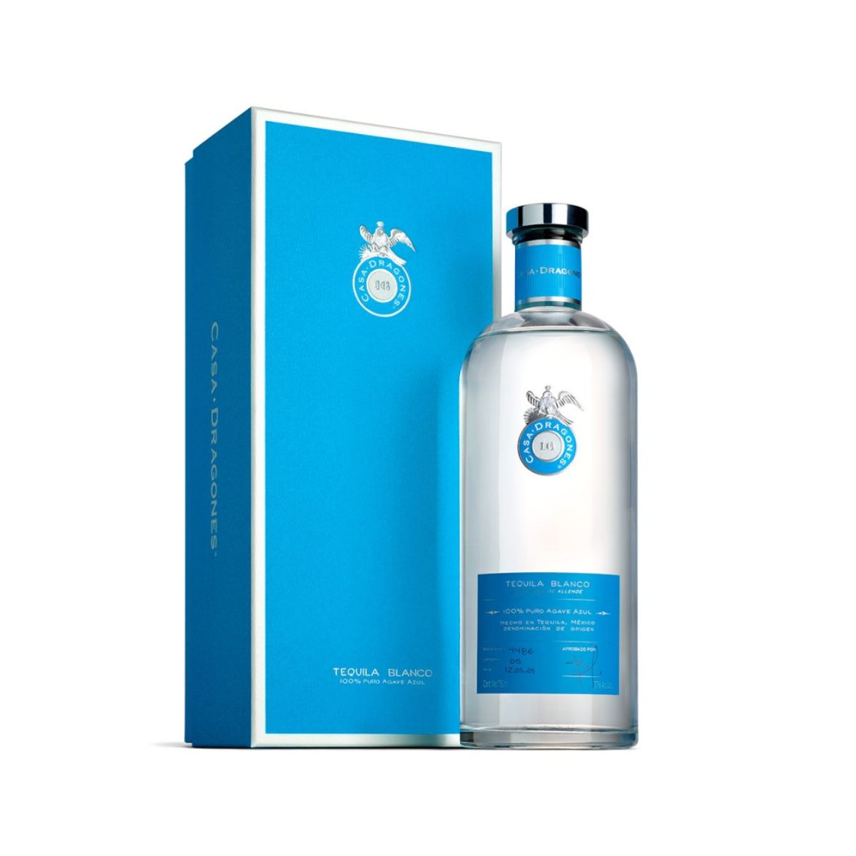 Tequila Casa Dragones Blanco 70Cl Estuch