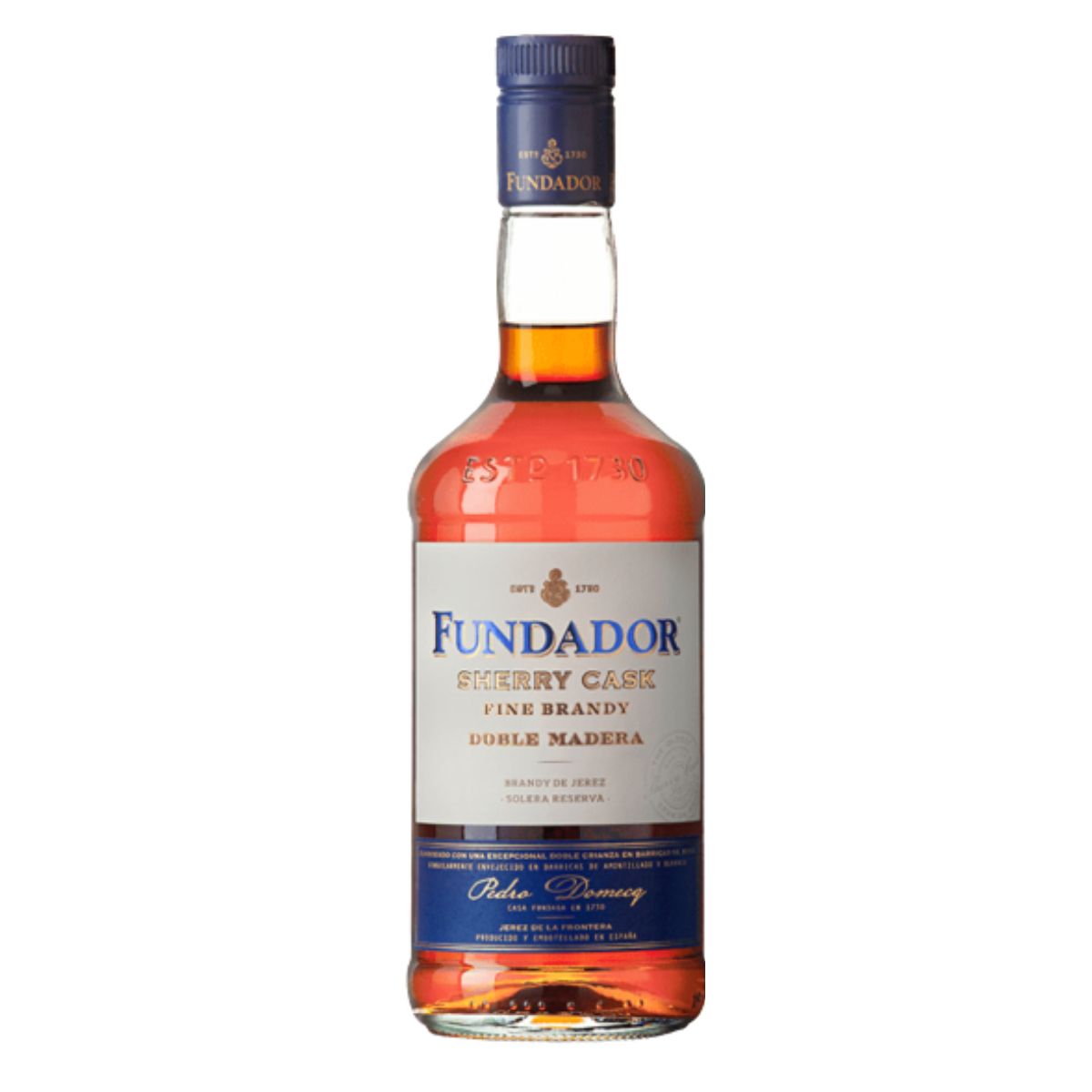 Brandy Fundador Doble Madera 70Cl