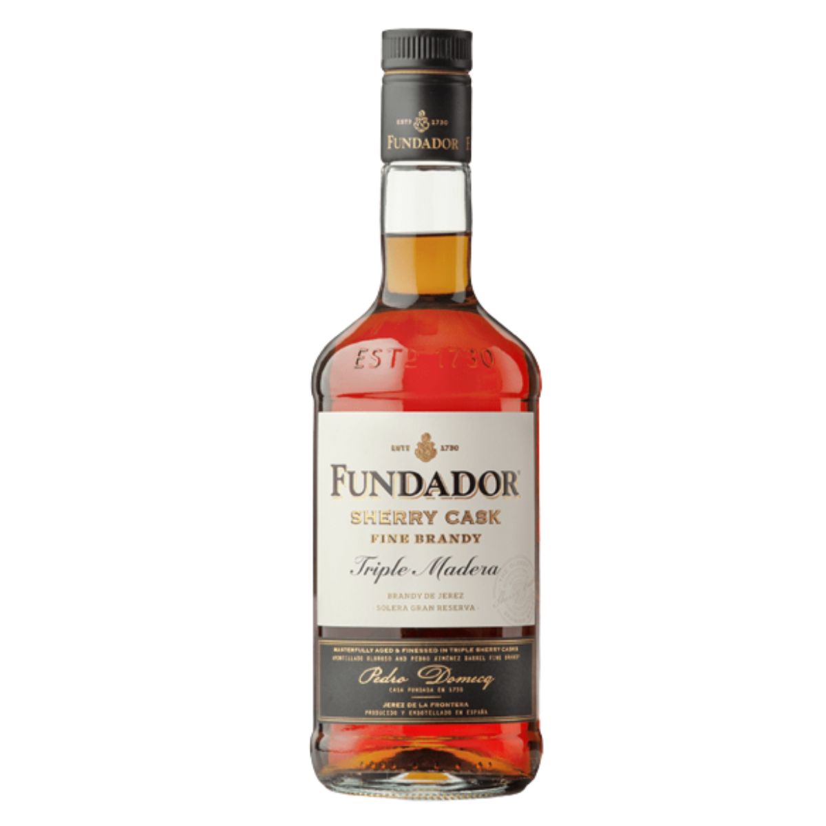 Brandy Fundador Triple Madera 70Cl