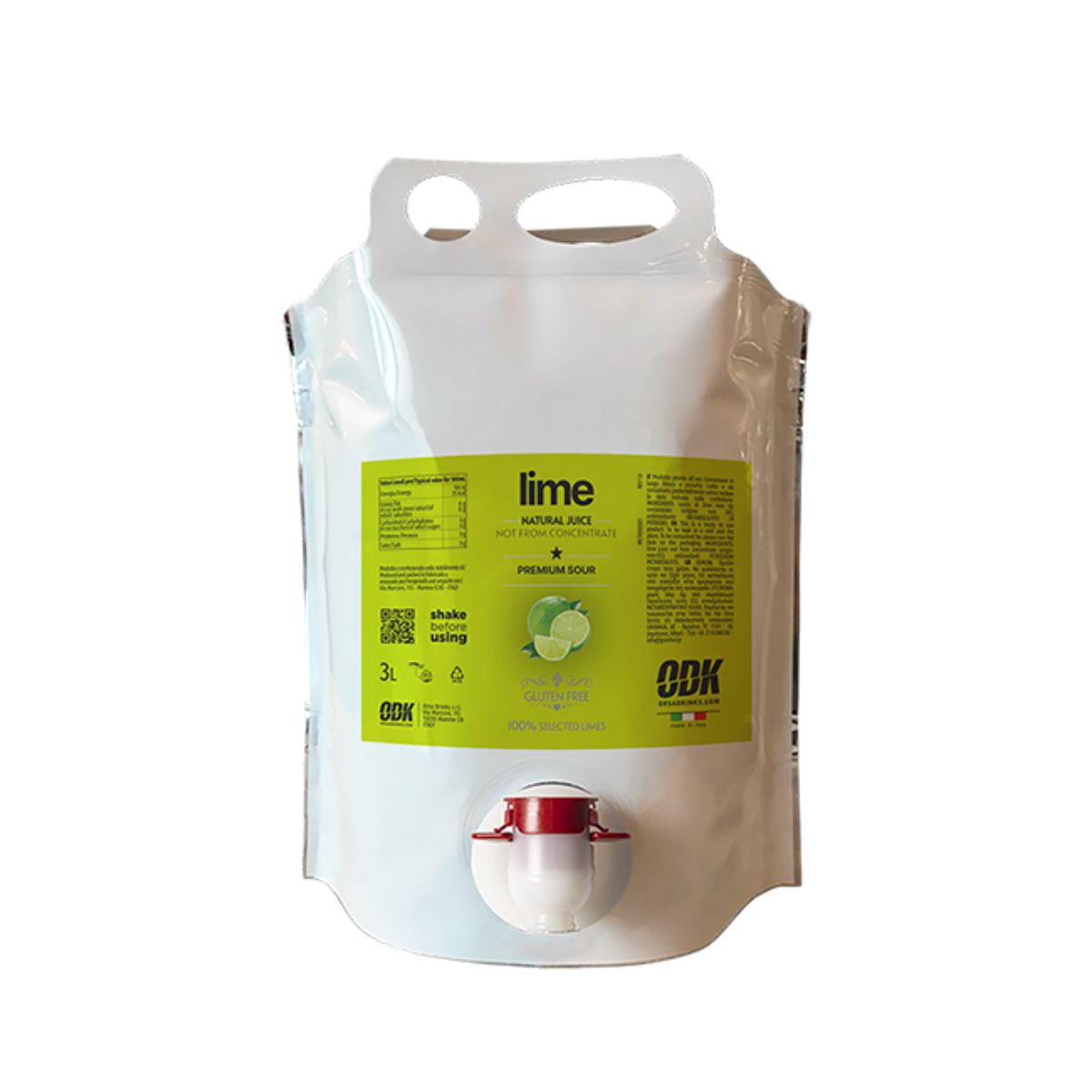 Zumo Natural Lima Odk 100% Box 3L