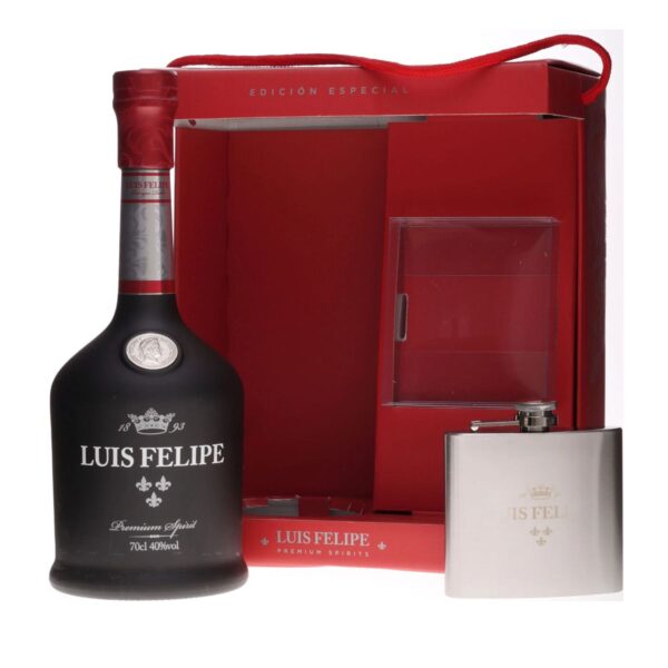 Brandy Luis Felipe 70Cl + Petaca