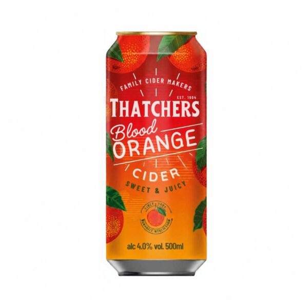 Sidra Thatchers Naranja Lata 50 cl