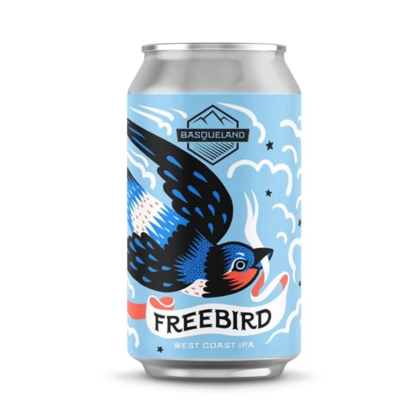 Cerveza Basqueland Freebird 33Cl