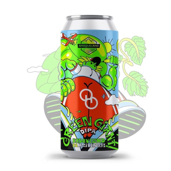 Cerveza Basqueland Green Giant Lata 44Cl
