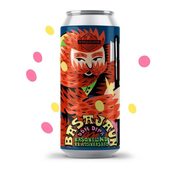 Cerveza Basqueland Basajaun Lata  44Cl