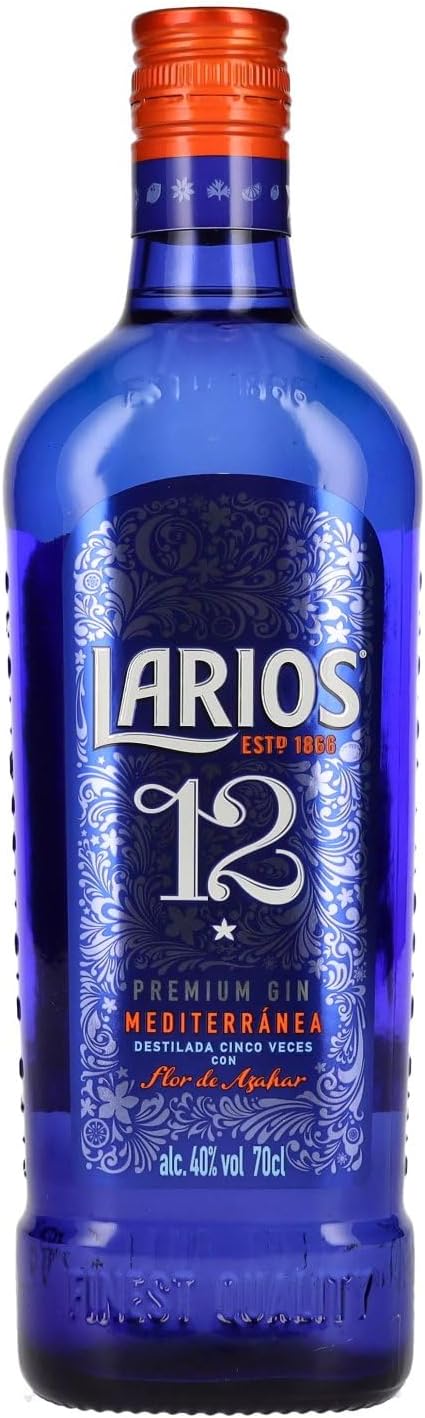 Ginebra Gin Larios Premium 12 Años 70Cl