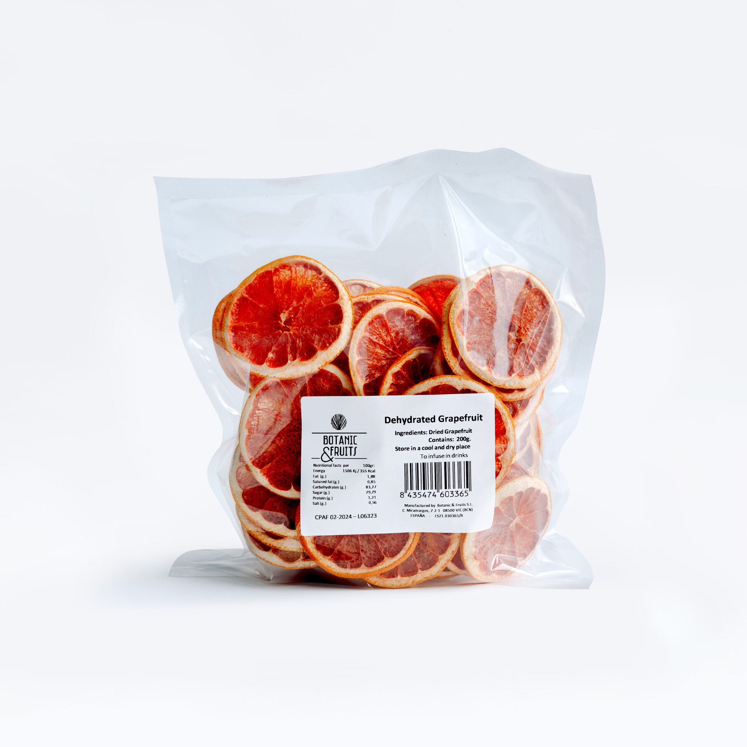 Fruta Deshidratada Botanic Pomelo 200Gr